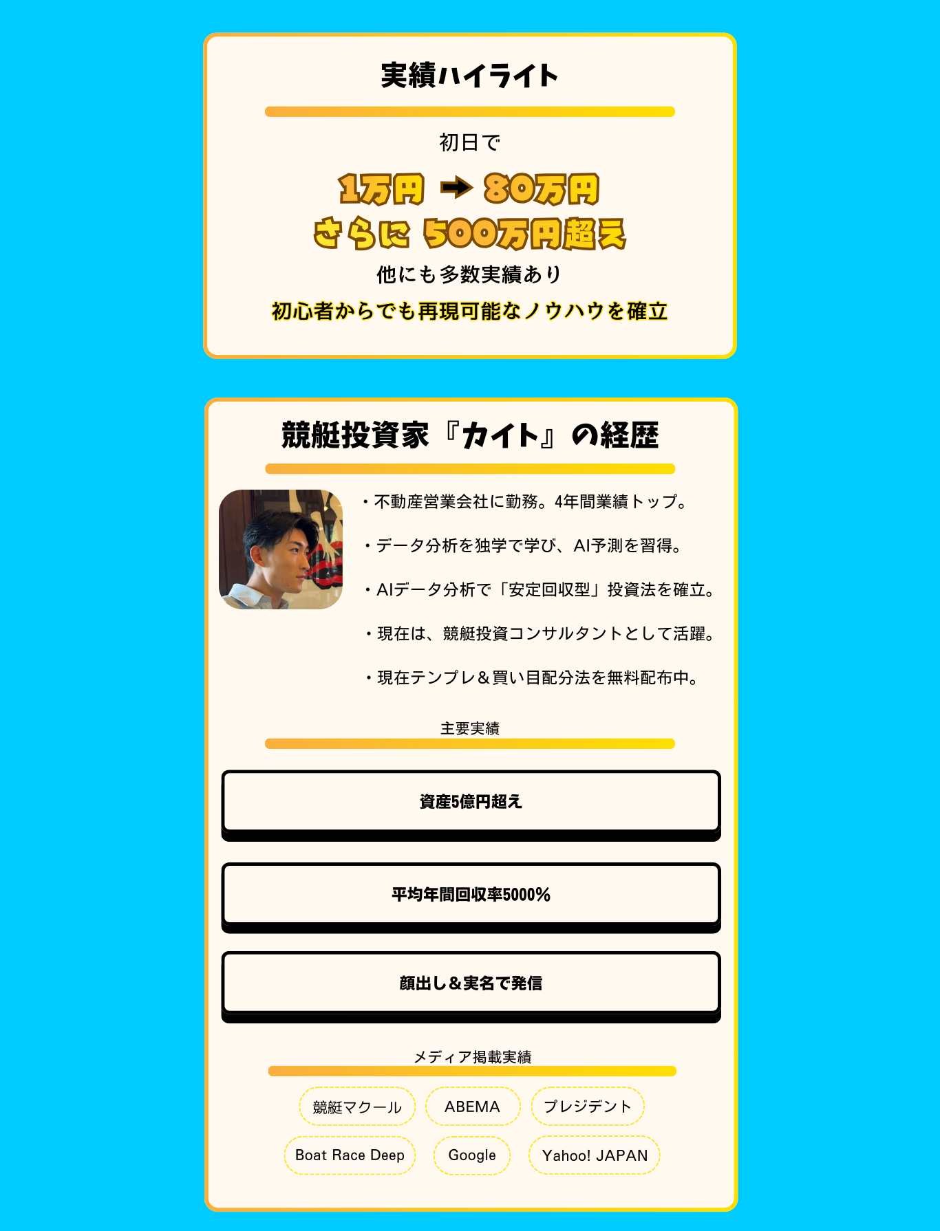 実績ハイライト